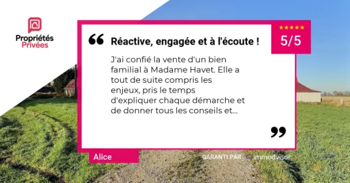 Vous satisfaire, ma plus belle récompense, Oignies, Mégane Havet Immobilier